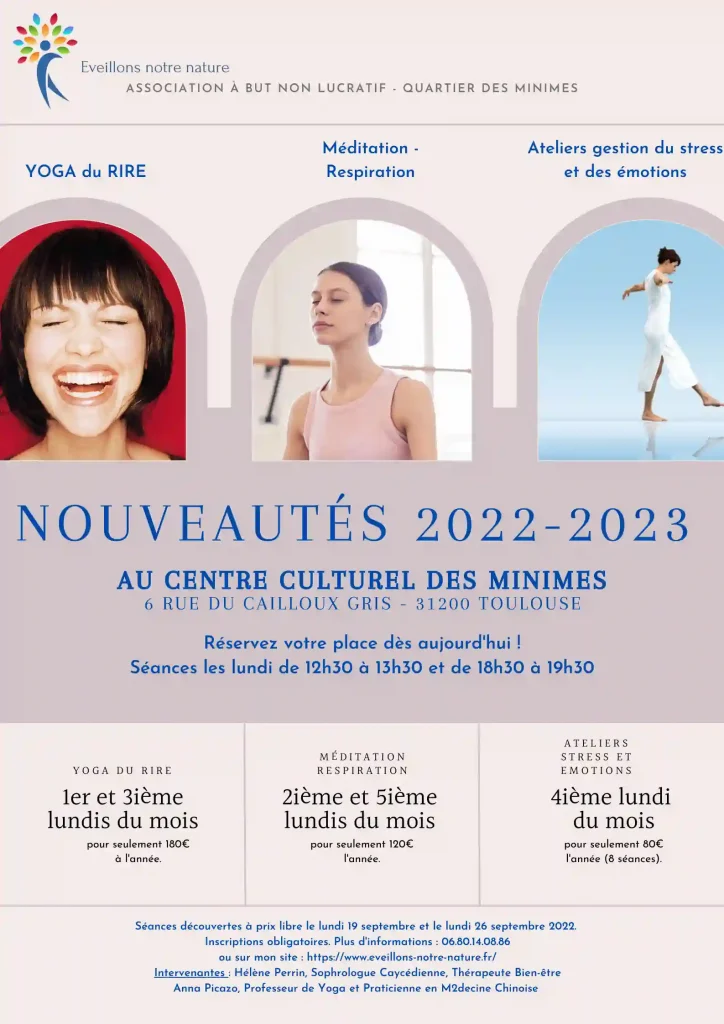 Programme Centre culturel des Minimes Toulouse